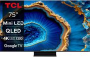 tv tcl 75c805 75 mini led qled 144hz 4k uhd smart wifi google tv photo