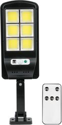 sunari solar lamp led fls 01 6cob pir 10w 800lm 6000k 2400mah li ion rc forever light photo