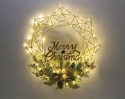 xristoygenniatiko diakosmitiko stefani fotizomeno mpatarias fosme 27 00536 photo