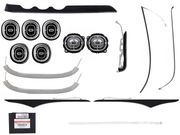 diq ambient 8176 cq benz c w206 diq ambient light for mercedes c w206 mod2022 15 lights photo