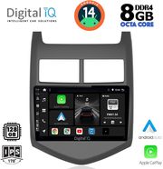 digital iq bxf 7074 cpa 9inc multimedia tablet for chevrolet aveo mod 2011 2014 photo