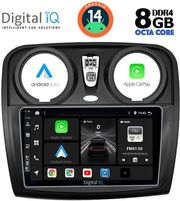 digital iq bxf 7112 cpa 9inc multimedia tablet for dacia dokker 2012gt photo