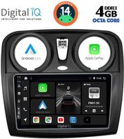 digital iq bxf 6112 cpa 9inc multimedia tablet for dacia dokker 2012 photo