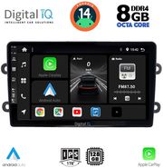 digital iq bxf 7102 cpa 9inc multimedia tablet for dacia duster mod 2012 2019 photo