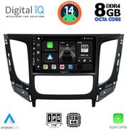 digital iq bxf 7437 cpa clima 9inc multimedia tablet for mitsubishi l200 mod 2015gt photo