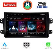 digital iq lvf 5688 cpa 9inc multimedia tablet for fiat sedici  suzuki sx4 mod 2005 2013 photo