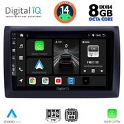 digital iq bxf 7145 cpa 9inc multimedia tablet for fiat stilo mod 2001 2007 photo
