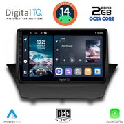 digital iq rtg 4154 cpa 9inc multimedia tablet for ford fiesta mod 2008 2017 photo