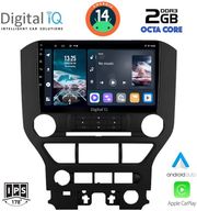 digital iq rtg 4166 cpa 9inc multimedia tablet for ford mustang mod 2015 2020 photo