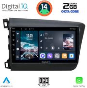 digital iq rtg 41904d cpa 9inc multimedia tablet for honda civic 4doors mod 2012 2016 photo