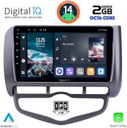 digital iq rtg 4210 cpa clima 9inc multimedia tablet for honda jazz mod 2002 2008 photo