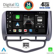 digital iq bxf 6210 cpa clima 9inc multimedia tablet for honda jazz mod 2002 2008 photo