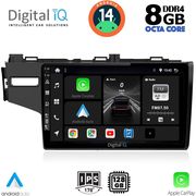 digital iq bxf 7212 cpa 10inc multimedia tablet for honda jazz mod 2013 2019 photo