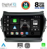 digital iq bxf 7238 cpa 9inc multimedia tablet for hyundai ix45 mod 2013 2017 photo