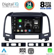 digital iq bxf 7239 cpa 9inc multimedia tablet for hyundai santa fe mod 2005 2013 photo