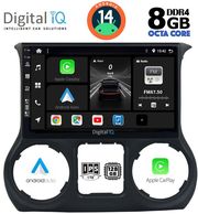digital iq bxf 7296 cpa 10inc multimedia tablet for jeep wrangler mod 2014 2017 photo