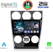 digital iq rtg 4375 cpa 9inc multimedia tablet for mazda 6 facelift mod 2005 2008 photo
