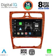 digital iq bxf 7402ch cpa 9inc multimedia tablet for mercedes c w203 mod 1999 2004 photo