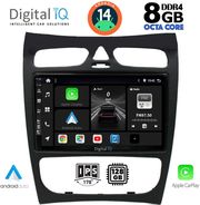 digital iq bxf 7406 cpa 9inc multimedia tablet for mercedes clk w209 mod 2000 2004 photo