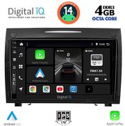 digital iq bxf 6419 cpa 9inc multimedia tablet for mercedes slk r171 mod 2004 2010 photo