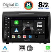 digital iq bxf 7419 cpa 9inc multimedia tablet for mercedes slk r171 mod 2004 2010 photo