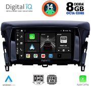 digital iq bxf 7432 cpa 9inc multimedia tablet for mitsubishi eclipse cross mod 2018gt photo