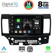 digital iq bxf 7434 cpa 10inc multimedia tablet for mitsubishi lancermod 2008 photo