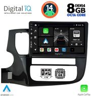 digital iq bxf 7443 cpa 9inc multimedia tablet for mitsubishi outlandermod 2013 2020 photo