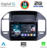 digital iq rtg 4444 cpa 9inc multimedia tablet for mitsubishi pajero mod 1999 2006 photo