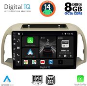 digital iq bxf 7457 cpa 9inc multimedia tablet for nissan micra k12 mod 2002 2010 photo