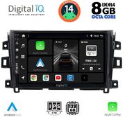 digital iq bxf 7456 cpa 10inc multimedia tablet for nissan navara mod 2016gt photo