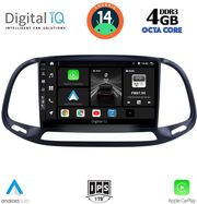 digital iq bxf 6138 cpa 9inc multimedia tablet for fiat doblo  opel combo mod 2015 2018 photo
