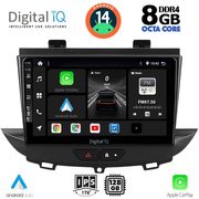 digital iq bxf 7490 cpa 9inc multimedia tablet for opel crossland  grandland mod 2017gt photo