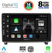 digital iq bxf 7517 cpa 9inc multimedia tablet for peugeot 407 mod 2004 2011 photo