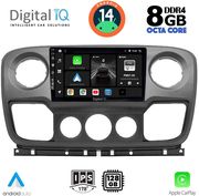 diq bxf 7463 cpa 10 multimedia tablet for nissan nv400 opel movano renault master mod 2010 2020 photo