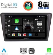 digital iq bxf 7600 cpa 9inc multimedia tablet for skoda rapid spaceback mod 2014gt photo