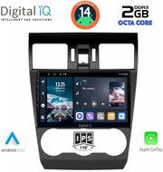 digital iq rtg 4663 cpa 9inc multimedia tablet for subaru forester impreza xv mod 2013 2019 photo