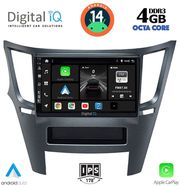 digital iq bxf 6667 cpa 9inc multimedia tablet for subaru legacy outback mod 2009gt photo