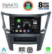 digital iq bxf 7667 cpa 9inc multimedia tablet for subaru legacy outback mod 2009gt photo