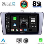 digital iq bxf 7705 cpa 9inc multimedia tablet for toyota avensis t27 mod 2009 2015 photo