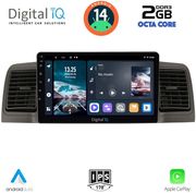digital iq rtg 4712 cpa 9inc multimedia tablet for toyota corolla mod 2001 2006 photo
