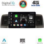 digital iq bxf 6712 cpa 9inc multimedia tablet for toyota corolla mod 2001 2006 photo