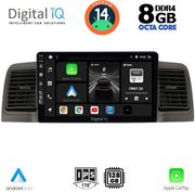 digital iq bxf 7712 cpa 9inc multimedia tablet for toyota corolla mod 2001 2006 photo