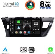 digital iq bxf 7714 cpa 10inc multimedia tablet for toyota corolla mod 2013 2016 photo