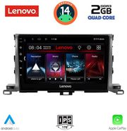 digital iq lvd 2700 cpa 10inc multimedia tablet for toyota highlander mod 2014 2019 photo