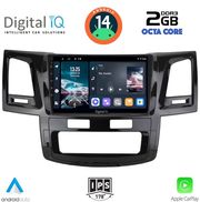digital iq rtg 4720 cpa 9inc multimedia tablet for toyota hilux mod 2005 2016 photo