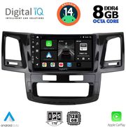 digital iq bxf 7720 cpa 9inc multimedia tablet for toyota hilux mod 2005 2016 photo