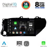 digital iq bxf 7721 cpa 10inc multimedia tablet for toyota hilux mod 2017gt photo