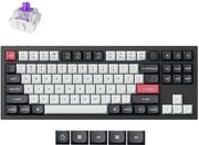 pliktrologio keychron q3 he q3h m1 qmk wireless custom hall effect purple switch 80 us photo pliktrologio keychron q3 he q3h m1 qmk wireless custom hall effect purple switch 80 us photo