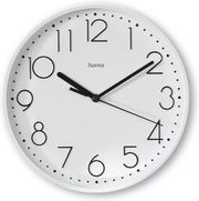 hama salina wall clock f22 cm no ticking white photo